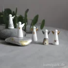 Artikelbild 2 des Artikels “Good old friends - Porzellan Mini Schutzengel, Kleeblätter “