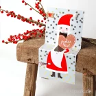 Artikelbild 2 des Artikels “Good old friends - Weihnachtskrümelkarte, Herz, Frohes Fest “
