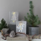 Artikelbild 2 des Artikels “Good old friends - Winterpapierkunstkarte, Tannenbaum “