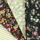 Artikelbild 2 des Artikels “Grüner Patchwork-Stoff im Set, Größe 45x55 cm, 4 Stück “