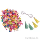 Artikelbild 2 des Artikels “Heishi Perlen Set mit Schmuckzubehör, Bunt “