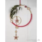 Artikelbild 2 des Artikels “Holz Deko Sterne, Natur, 3,5-7,5 cm, 10 Stück + Kordel “