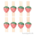 Artikelbild 2 des Artikels “Holz-Klammern Erdbeere, 8 Stück “