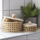 Artikelbild 2 des Artikels “Holz Platten Set, Natur, Rund, ø 7,5-10,5 cm, Stärke 4 mm, 10 Stück “