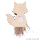 Artikelbild 2 des Artikels “Holz Streuteile Fuchs mit Klebepunkt, 3,5 x 4 cm, 7 Stück “