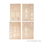 Artikelbild 2 des Artikels “Holzbausatz Nordic Wichtelhaus, Natur, 10,6 x 9,6 x 23,3 cm, 24-teilig “