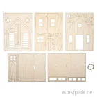 Artikelbild 2 des Artikels “Holzbausatz Strandhaus, Natur, 13,5 x 13 x 18 cm, 36-teilig “