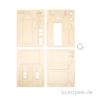Artikelbild 2 des Artikels “Holzbausatz Strandkabine, Natur, 10,5 x 9,6 x 17,3 cm, 24-teilig “
