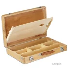 Artikelbild 2 des Artikels “Holzmalkoffer mit Metallschließen, mittel “