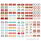 Artikelbild 2 des Artikels “Index-Sticker - X-Mas, 7,5x15 cm, 10 Blatt sortiert “