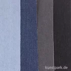Artikelbild 2 des Artikels “Jeansstoff selbstklebend, 17x27 cm, 4 Blatt sortiert “