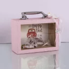 Artikelbild 2 des Artikels “Koffer aus Holz mit Sichtfenster und silbernem Griff “