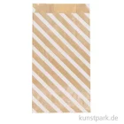 Artikelbild 2 des Artikels “Kraftpapier Tüten, Weiße Streifen, 11 x 21 cm, 50 Stück “