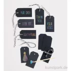 Artikelbild 2 des Artikels “Kratzpapier Anhänger, 12 Stück mit Holzkratzer und Bändern “