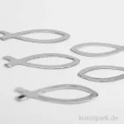 Artikelbild 2 des Artikels “Kreativ Accessoires - Streuteile, Christliche Fische, Silber “