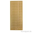 Artikelbild 2 des Artikels “Kreativ Sticker - Besinnliche Weihnachten, Gold, 10 x 23 cm “