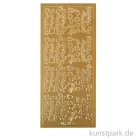 Artikelbild 2 des Artikels “Kreativ Sticker - Happy Birthday 1, Gold, 10 x 23 cm “