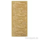 Artikelbild 2 des Artikels “Kreativ Sticker - Herzlichen Glückwunsch 2, Gold, 10 x 23 cm “