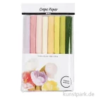 Artikelbild 2 des Artikels “Krepppapier in Pastellfarben als Set mit 8 Farben, 25x60 cm, 105 g “