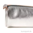 Artikelbild 2 des Artikels “Leder-Etui Metallic - Rund, Silber “