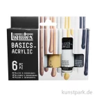 Artikelbild 2 des Artikels “Liquitex Basics Acrylfarben Set - Metallic & Iridescent, 6 x 22 ml “