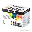 Artikelbild 2 des Artikels “Liquitex Professional ACRYLIC INK Set Basisfarben mit 6 x 30 ml “