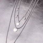Artikelbild 2 des Artikels “Metall-Anhänger - Scheiben, Silber, 6 Stück, 2 Größen “