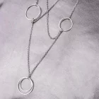 Artikelbild 2 des Artikels “Metall-Flachringe - Silber, 4 Stück, 2 Größen “