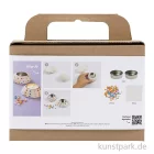 Artikelbild 2 des Artikels “Mini Bastelset - Kerzenhalter Modellieren, Weiß “