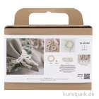 Artikelbild 2 des Artikels “Mini Bastelset Makramee - Serviettenringe, Creme “
