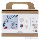 Artikelbild 2 des Artikels “Mini Bastelset - Roboter Modellieren, Blau, Grau, Rot “