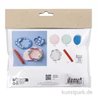 Artikelbild 2 des Artikels “Mini Bastelset - Schalen Modellieren, Hellpink, Pastellblau “