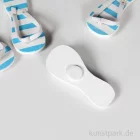 Artikelbild 2 des Artikels “Mini Flip-Flops - blau gestreift, 3 cm, 2 Paar “