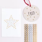Artikelbild 2 des Artikels “Mini Foliensticker - Sterne, Gold-Silber “