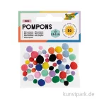 Artikelbild 2 des Artikels “Mini-Pompons, 50 Stück - farbig sortiert “