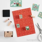 Artikelbild 2 des Artikels “Mini Stempelset - Zahlen 1-24 mit 24 Holzstempeln “