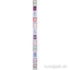Artikelbild 2 des Artikels “Mini Sticker - La Vie en Rose, Briefmarken, 120 Aufkleber “