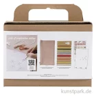 Artikelbild 2 des Artikels “Mini Stickset - Clutch Handtasche, Staubrosa “