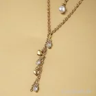 Artikelbild 2 des Artikels “Mini-Strassanhänger Metall - goldener Tropfen, 2 Stück “