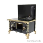 Artikelbild 2 des Artikels “Miniatur Küchenherd, Metall Schwarz, 11 x 7 x 13 cm “