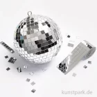 Artikelbild 2 des Artikels “Mirror Tile Rolls - Spiegelsteine, 10 x 10 mm, 2 Rollen, je 4 cm x 1 m “