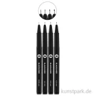 Artikelbild 2 des Artikels “Molotow BLACKLINER Set 1 mit 4 Finelinern “