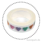 Artikelbild 2 des Artikels “Motiv-Klebeband Washi-Tape - Candy Hearts, 15 mm, 10 m Rolle “