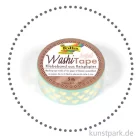 Artikelbild 2 des Artikels “Motiv-Klebeband Washi-Tape Hotfoil Gold Herzen, 15 mm, 5 m Rolle “