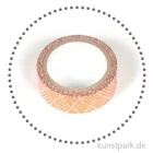 Artikelbild 2 des Artikels “Motiv-Klebeband Washi-Tape Hotfoil Kupfer Schraffur, 15 mm, 5 m Rolle “