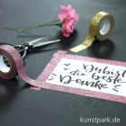 Artikelbild 2 des Artikels “Motiv-Klebeband Washitape - Glitter - 15 mm - 5 m Rolle “