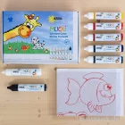 Artikelbild 2 des Artikels “MUCKI Window Color Pen Set 7 x 29 ml - Kleine Tierwelt “