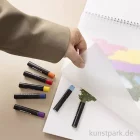 Artikelbild 2 des Artikels “Ölpastell Block, Weiß, 300g, 15 Blatt, A4, 210 x 297 mm “