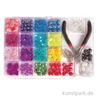 Artikelbild 2 des Artikels “Perlen Bastelset - Box mit Zange, 170 g - Bunt “