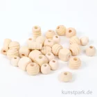 Artikelbild 2 des Artikels “Perlen aus Holz, 5-28 mm, Lochgröße 2,5-3 mm, 400 ml “